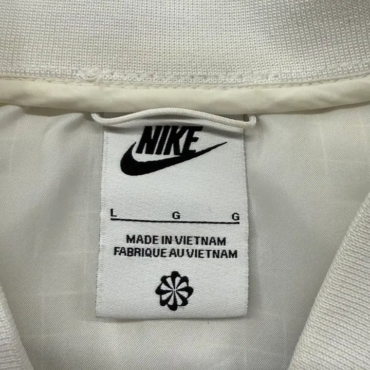 [BUNJANG] Nike White See-Through Windbreaker Jacket / [정품/L] 나이키 화이트 시스루 바람막이