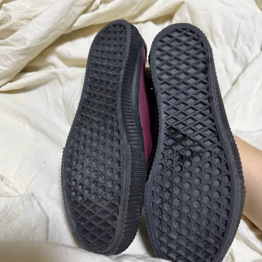 [BUNJANG] Vans Mary Jane Flat Shoes Burgundy US Women&