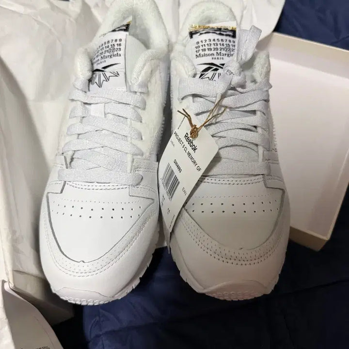 [BUNJANG] Maison Margiela x Reebok Memory Of White Sneakers / 메종 마르지엘라 x 리복 메모리 오브 화이트 팝니다