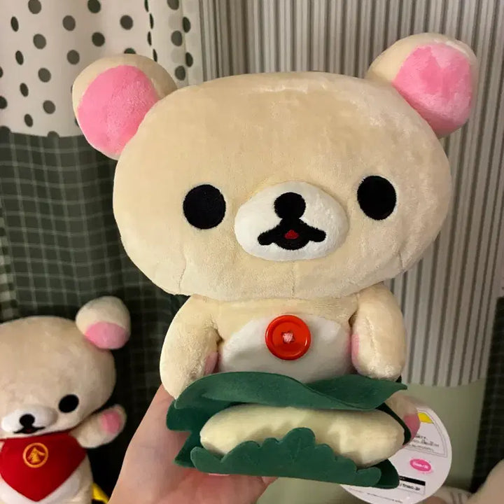 [SOLD OUT] 산엑스 떡 먹는 코리락쿠마 모찌 인형
