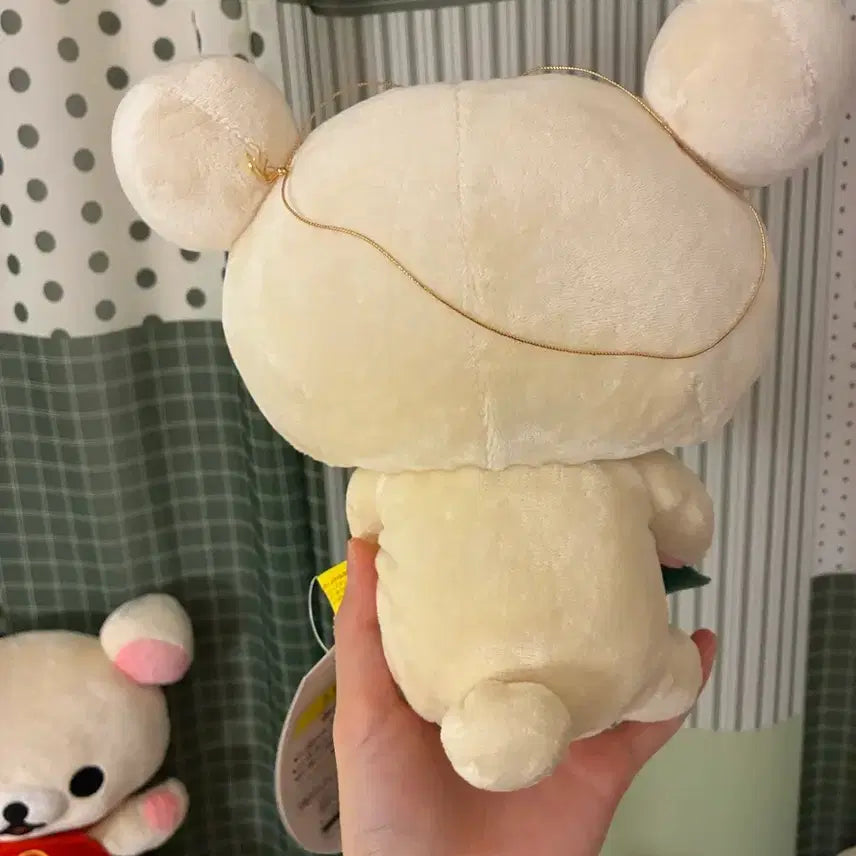 [SOLD OUT] 산엑스 떡 먹는 코리락쿠마 모찌 인형