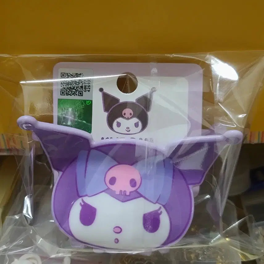 [BUNJANG] Sanrio Kuromi Hairpin / 산리오 쿠로미 집게 헤어핀