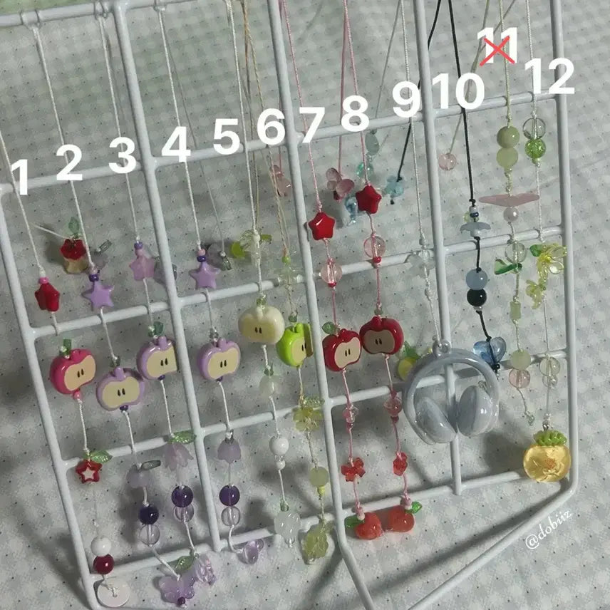 [BUNJANG] Handmade Beaded Bookmark / 비즈 책갈피
