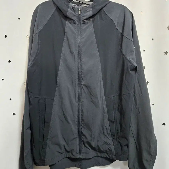 [BUNJANG] Under Armour Black Hooded Windbreaker M / 언더아머 블랙 후드 바람막이 M