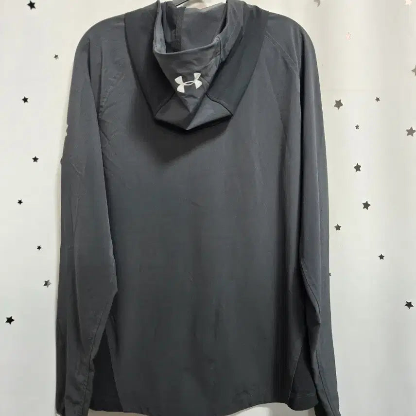 [BUNJANG] Under Armour Black Hooded Windbreaker M / 언더아머 블랙 후드 바람막이 M