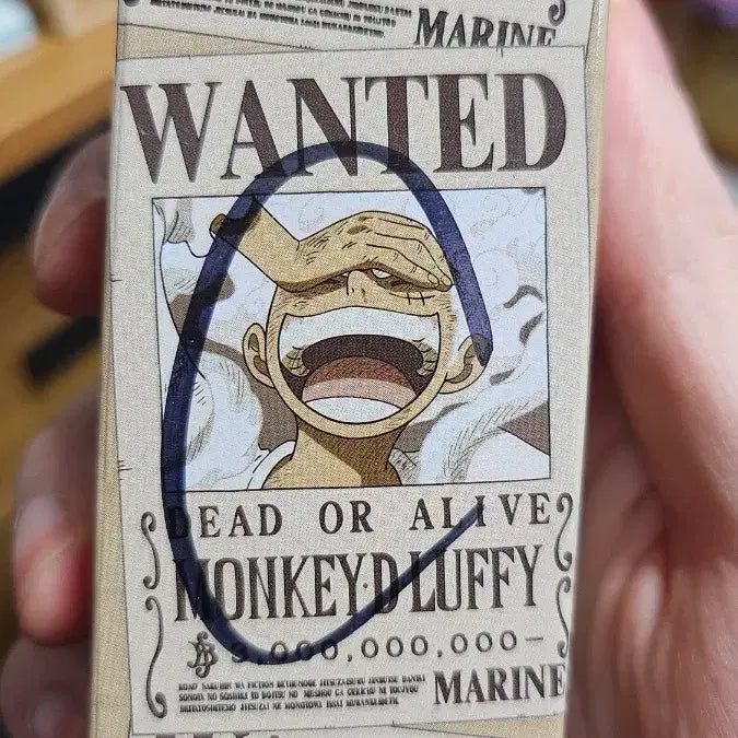 [BUNJANG] One Piece Nika Luffy Wanted Poster / 원피스 니카루피 현상수배 포스터