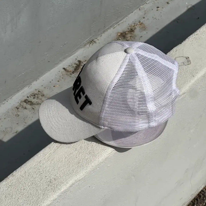 [BUNJANG] ASOS REGRET Vintage Mesh Trucker Ball Cap / [F] ASOS 화이트 REGRET 빈티지 메쉬 트러커 볼캡 모자