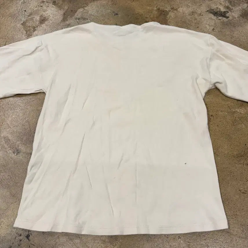 [BUNJANG] Armor Lux Ivory Long Sleeve T-shirt / [정품/3] 아머럭스 아이보리색 긴팔 티셔츠
