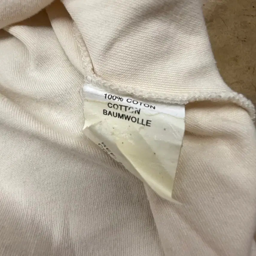 [BUNJANG] Armor Lux Ivory Long Sleeve T-shirt / [정품/3] 아머럭스 아이보리색 긴팔 티셔츠