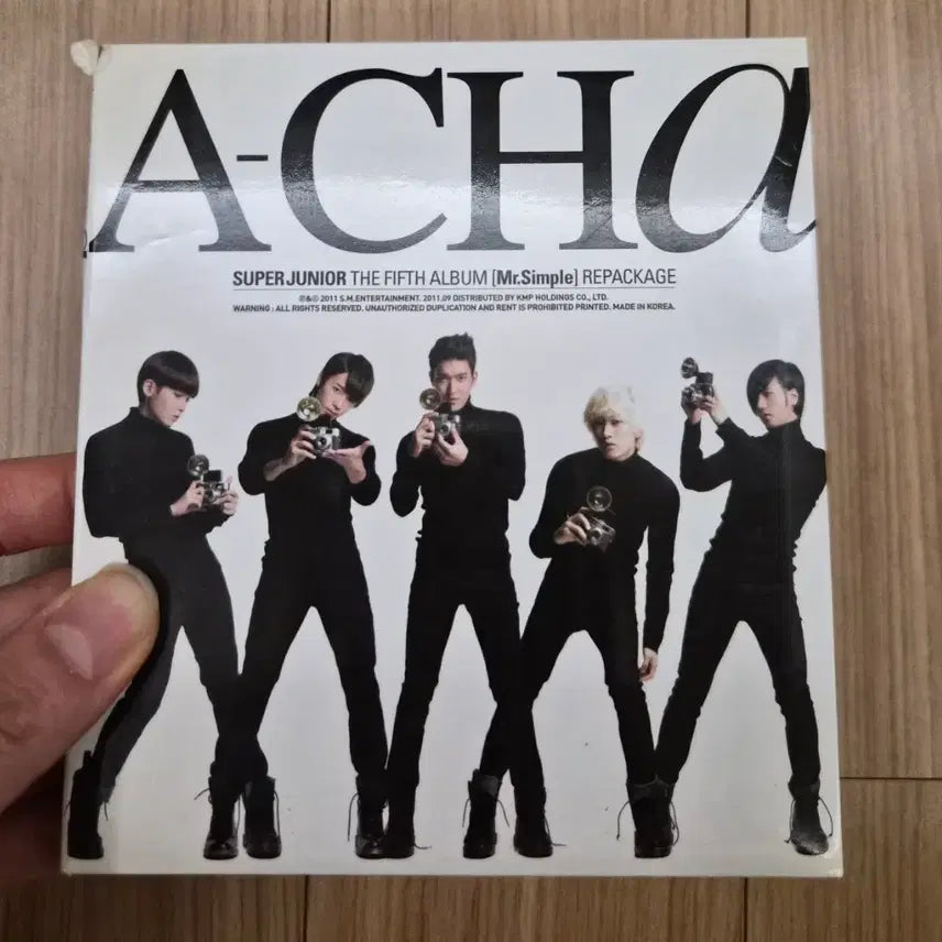 [BUNJANG] Super Junior A-Cha Album / 슈퍼주니어 A-Cha 아차 앨범