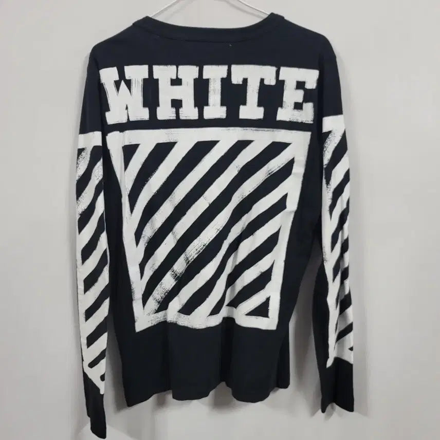 [BUNJANG] Off-White Long Sleeve T-Shirt / 오프화이트 롱슬리브/남성(95)/t2483