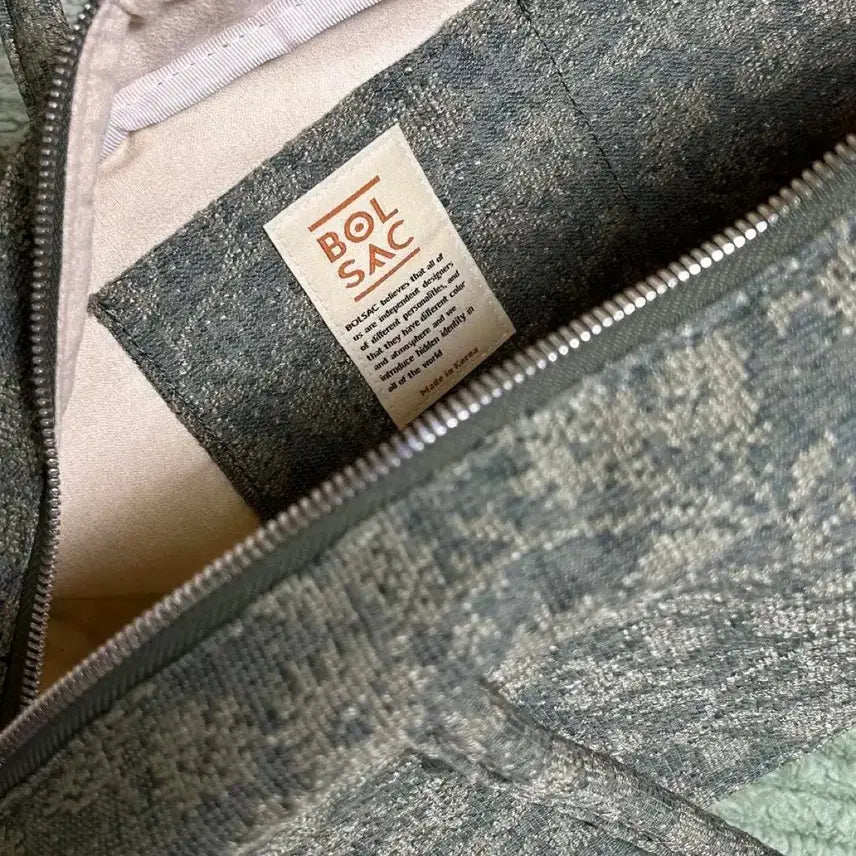 [BUNJANG] Bolsac Plummy Oblong Shoulder Bag Green / 볼삭 Plummy bag _ oblong