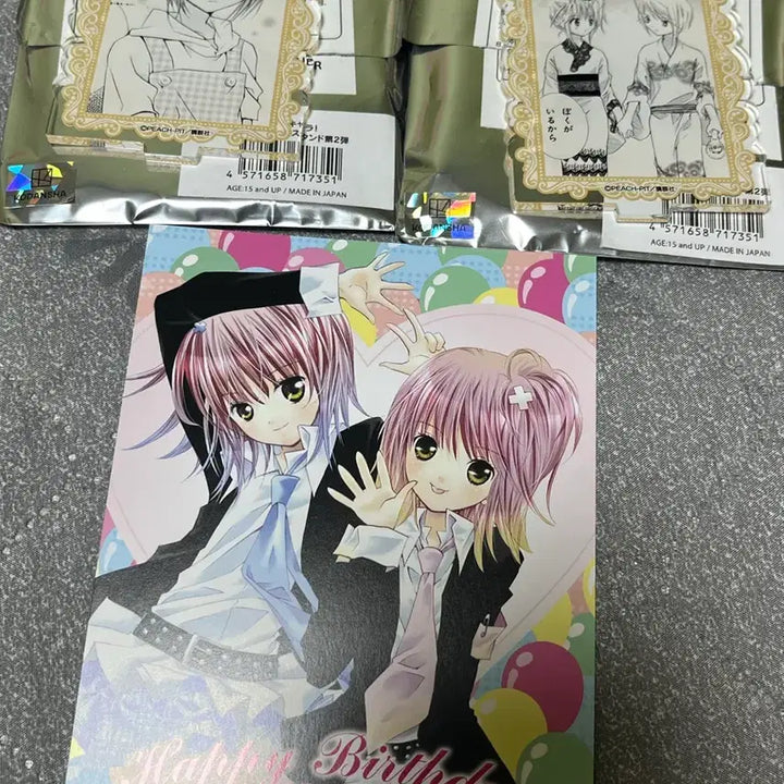 [BUNJANG] Character Chage Acrylic Stand &amp; Postcard Set / 캐릭캐릭체인지 아크릴스탠드&amp;엽서 세트
