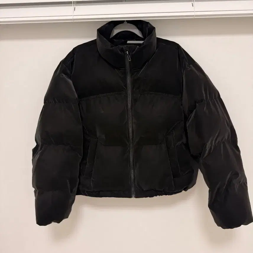 [BUNJANG] Xexymix Black Short Padded Jacket S Size / 젝시믹스 블랙 숏패딩 S