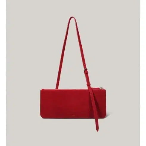 [SOLD OUT] [Exclusive] Touche Bag Red - Suede투쉐백