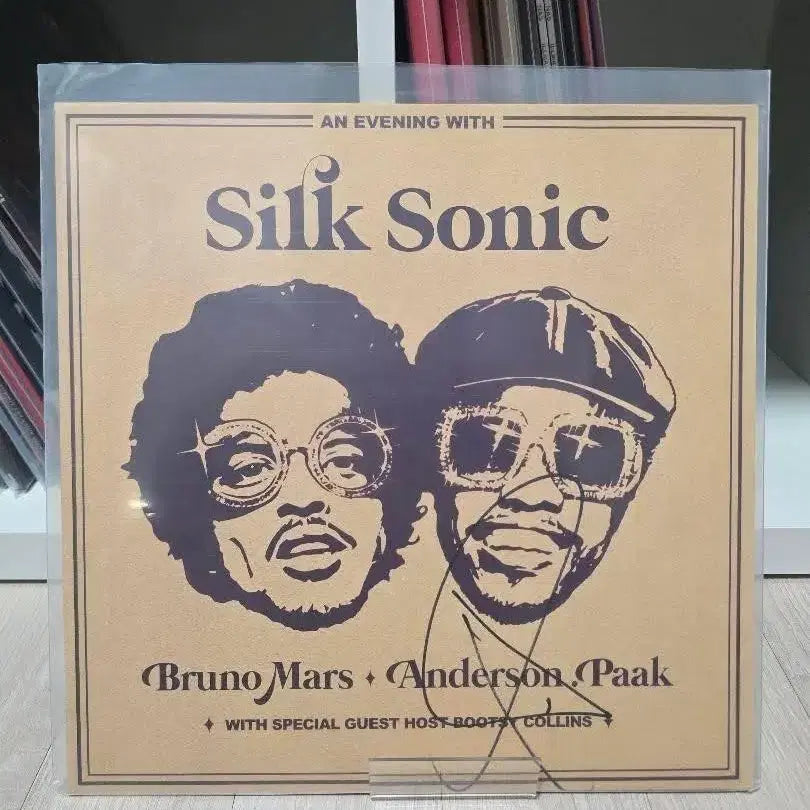 [BUNJANG] Silk Sonic Anderson .Paak Signed LP / 실크소닉 앤더슨팩 사인 lp