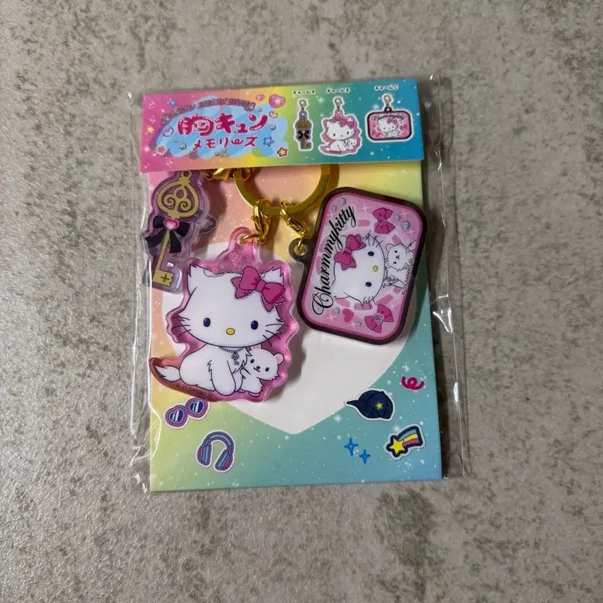 [BUNJANG] Sanrio Hello Kitty Acrylic Keyring Set / 산리오 챠미키티 아크릴 키링 세트