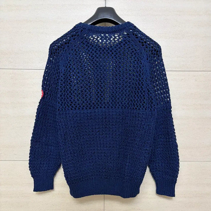 [BUNJANG] C.E LOOSE WAFFLE KNIT NAVY / 카브엠트 LOOSE WAFFLE KNIT NAVY