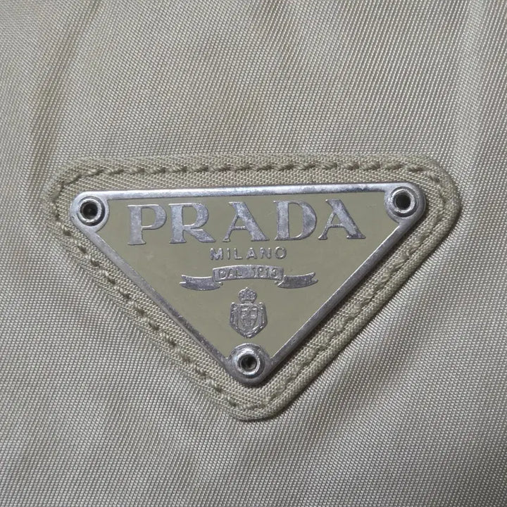 [BUNJANG] Prada Nylon Tote Bag Beige / 프라다 나일론 토트백 베이지