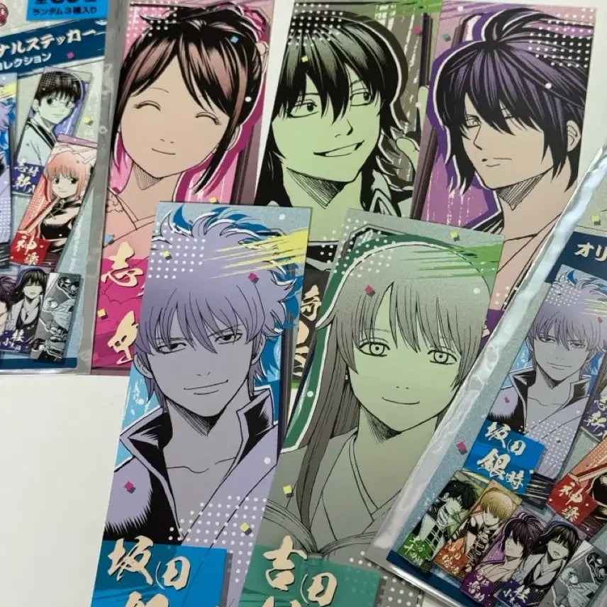 [BUNJANG] Gintama Original Sticker Collection Bundle / 은혼 오리지널 스티커 컬렉션 일괄