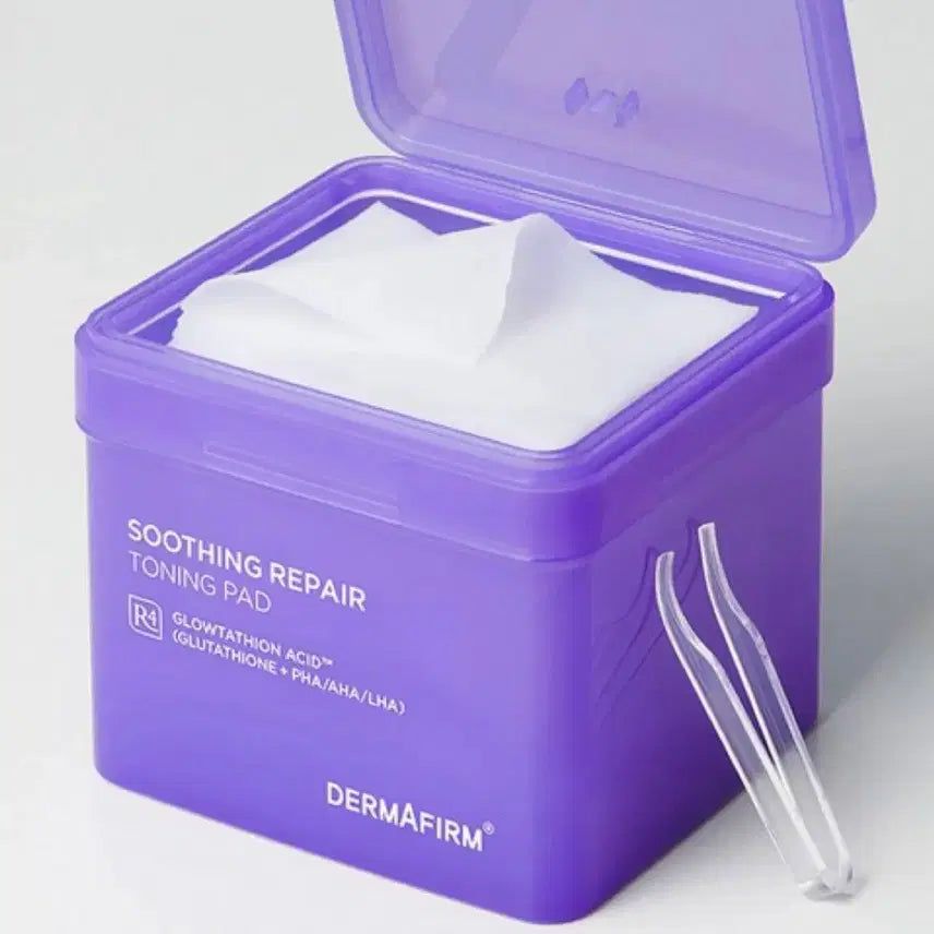 [BUNJANG] Dermafirm Soothing Repair Toning Pad 70 Count New Product / 더마펌 수딩 리페어 토닝 패드 70매입 새제품