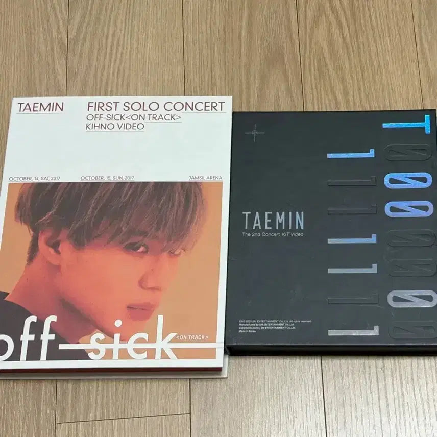 [BUNJANG] SHINee Taemin Off-sick &amp; T1001101 Bundle Set / 샤이니 태민 오프식, T1001101 일괄 양도