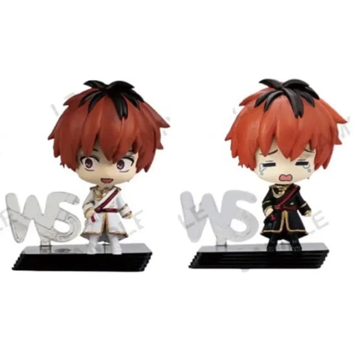 [BUNJANG] Stark Shirokuro Gacha Figure Set / 슈타르크 시로쿠로 가챠 피규어 백, 흑 세트