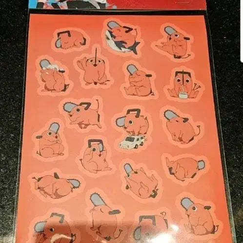 [SOLD OUT] 체인소맨 포치타 스티커 영화 특전
