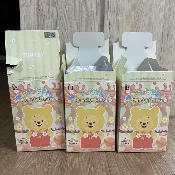 [BUNJANG] TOP TOY Winnie the Pooh Bear Doll Keychain / TOP TOY 탑토이 캔디베어 위니 더 푸 인형 키링