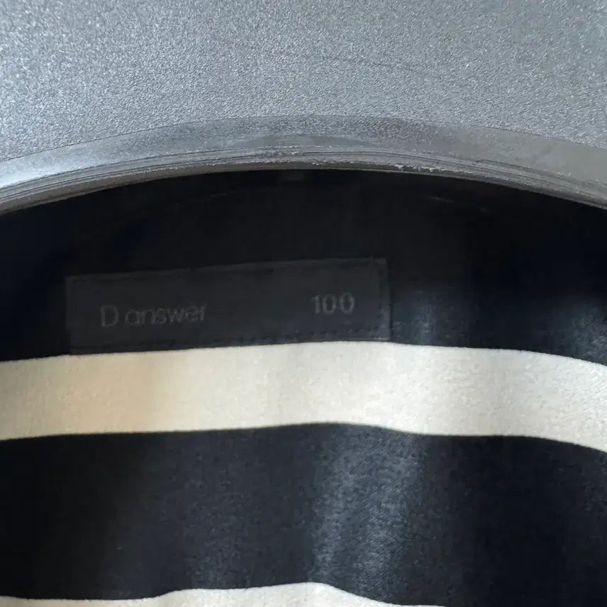 [BUNJANG] The Answer Non-Collar Shirt (Semi-Over) - Size 100 / 디앤써 논카라 셔츠 세미오버 100 사이즈