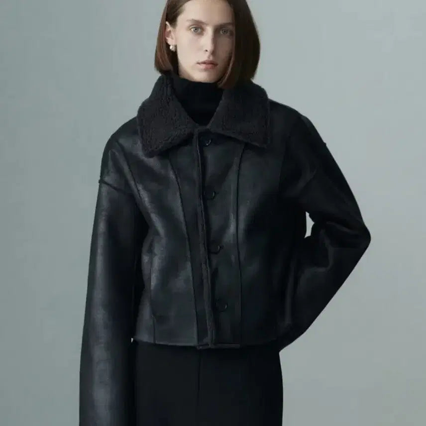 [BUNJANG] RE RHEE Reversible Shearling Jacket / (정가428.000) 리이 RE RHEE 리버시블 양면 무스탕자켓 F
