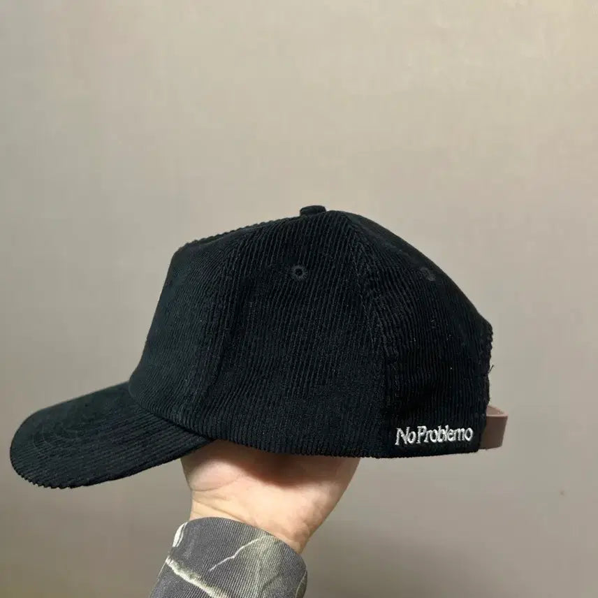 [BUNJANG] No Problemo Corduroy Ball Cap Black / No Problemo NYP 코듀로이 볼캡 블랙