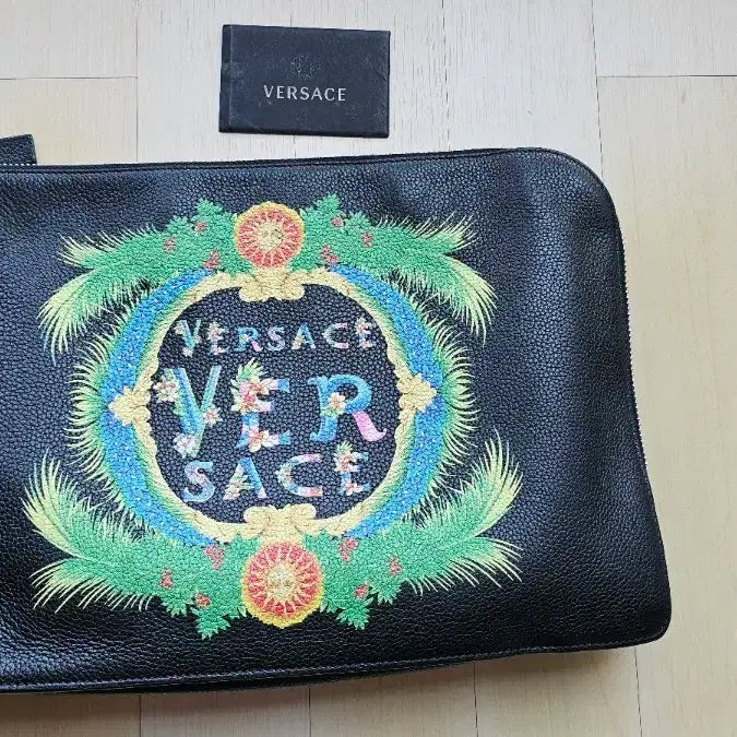 [BUNJANG] Versace Leather Clutch Bag / 베르사체 클러치백