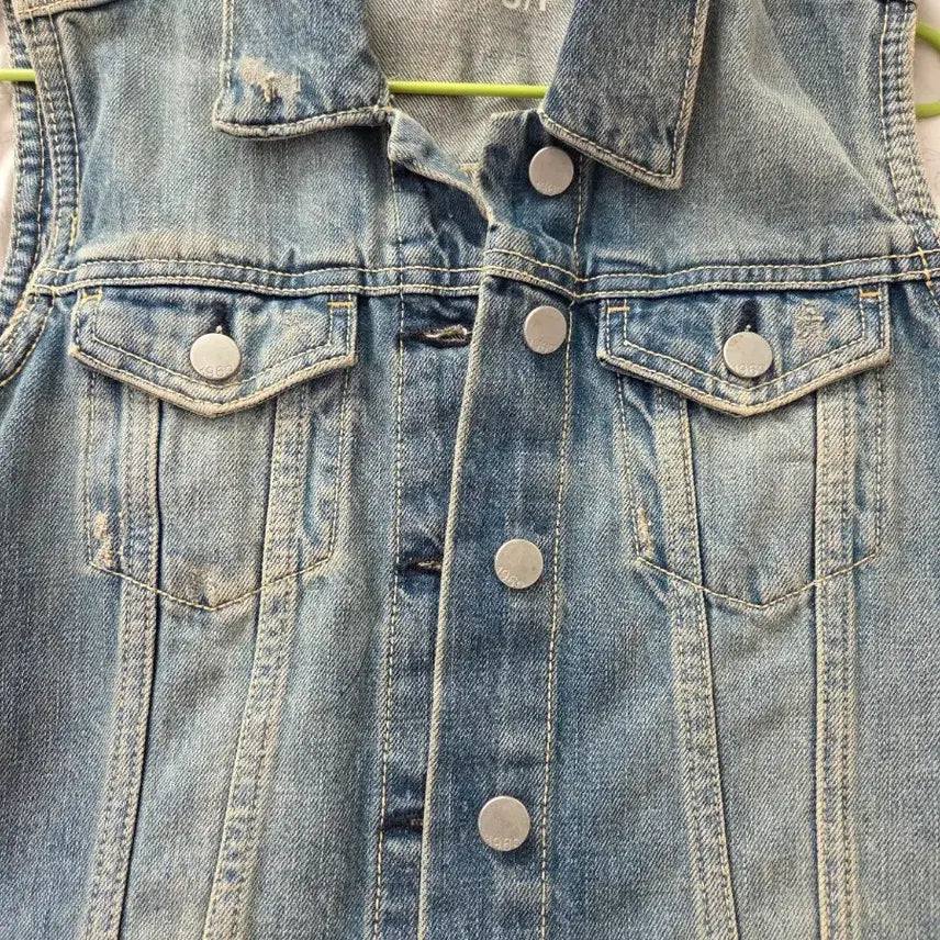 [BUNJANG] Denim Vest / 데님 조끼