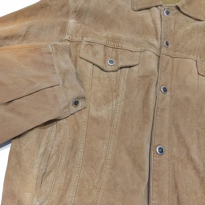 [SOLD OUT] 유럽 빈티지 스웨이드 트러커 자켓 (105~110)