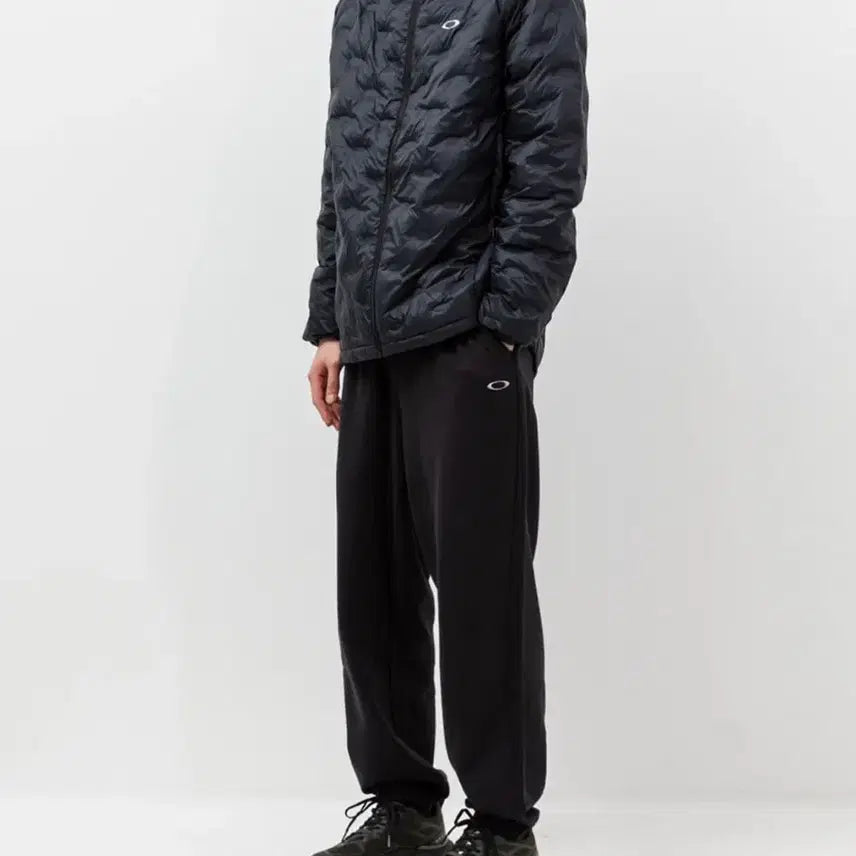 [BUNJANG] Oakley Lightweight Black Padded Hooded Jacket / 오클리 블랙 경량 패딩 후드 자켓