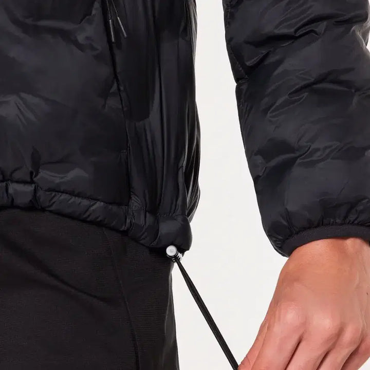 [BUNJANG] Oakley Lightweight Black Padded Hooded Jacket / 오클리 블랙 경량 패딩 후드 자켓