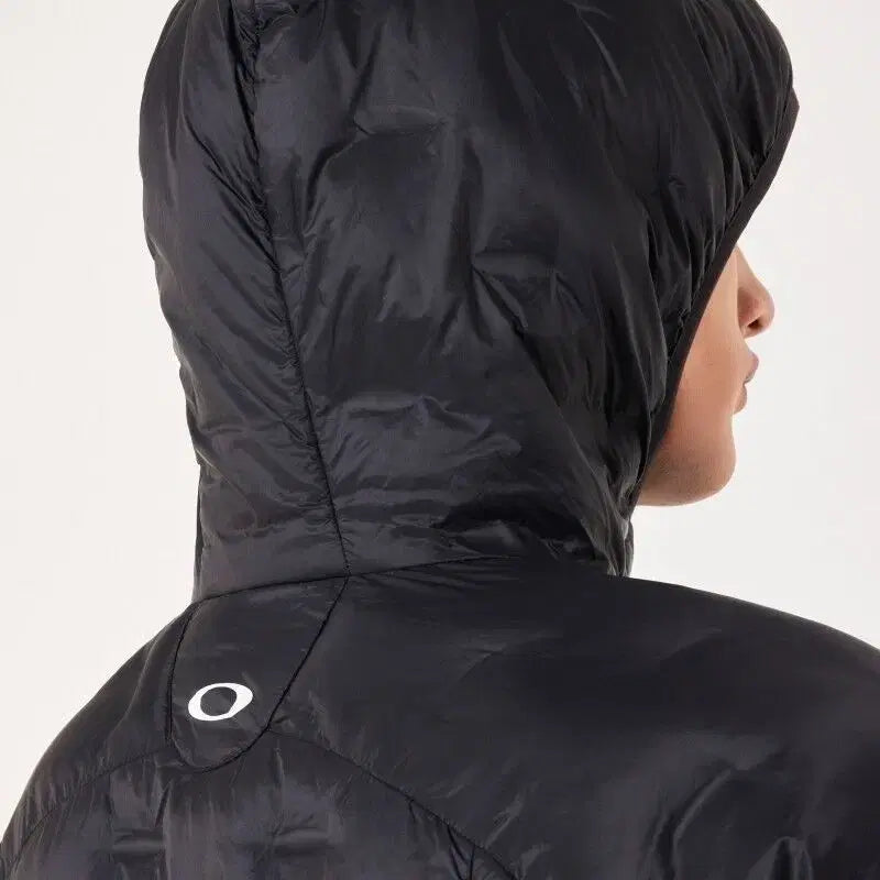 [BUNJANG] Oakley Lightweight Black Padded Hooded Jacket / 오클리 블랙 경량 패딩 후드 자켓