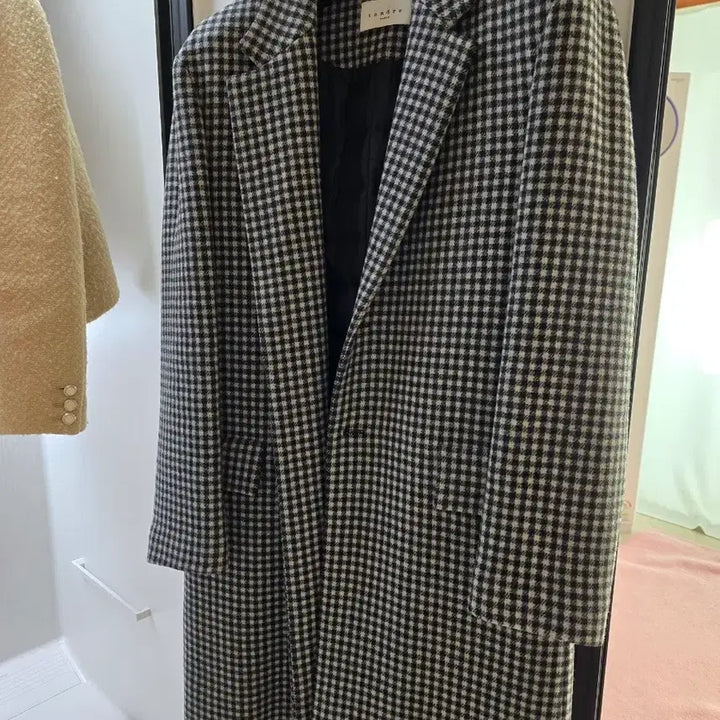 [BUNJANG] Sandro Homme Cashmere Wool Goose Down Coat / 산드로옴므 캐시미어울 구스다운 코트 105정도