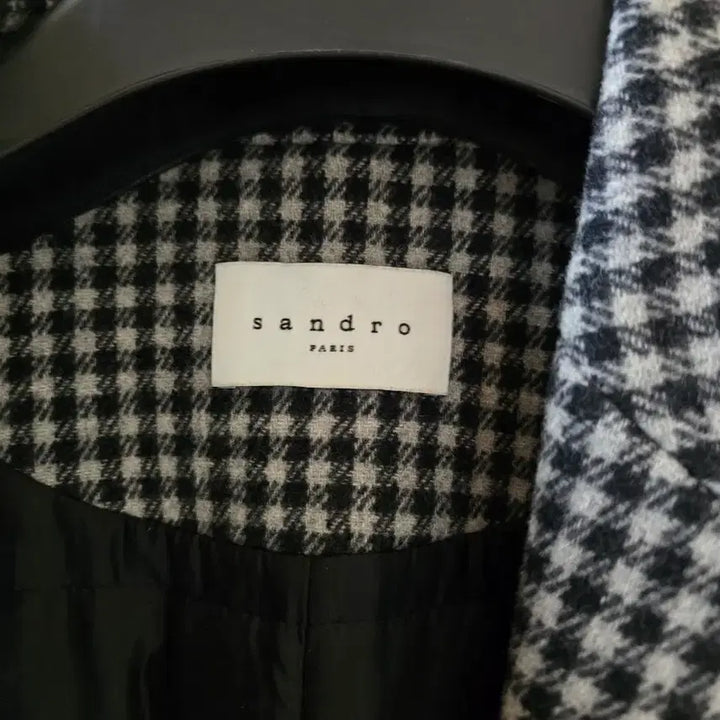 [BUNJANG] Sandro Homme Cashmere Wool Goose Down Coat / 산드로옴므 캐시미어울 구스다운 코트 105정도