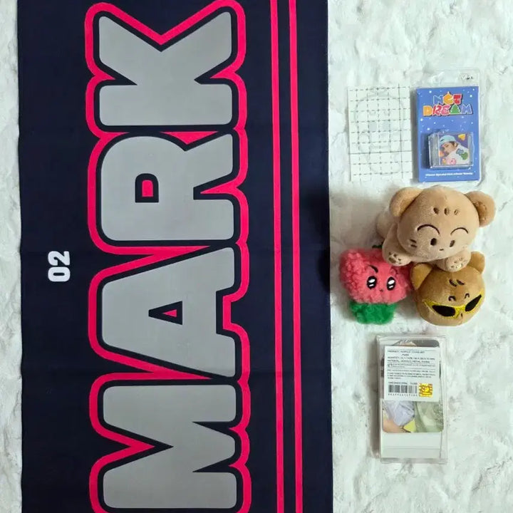 [BUNJANG] NCT 127 Mark Slogan Tugging Ball Tulip Group Candy Smini / 엔시티 127 드림 마크 반사슬로건 토깅볼 튤립군 꽈당애옹 캔디 스미니