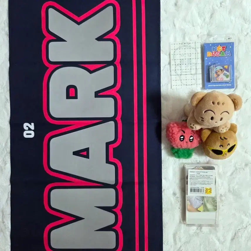 [BUNJANG] NCT 127 Mark Slogan Tugging Ball Tulip Group Candy Smini / 엔시티 127 드림 마크 반사슬로건 토깅볼 튤립군 꽈당애옹 캔디 스미니
