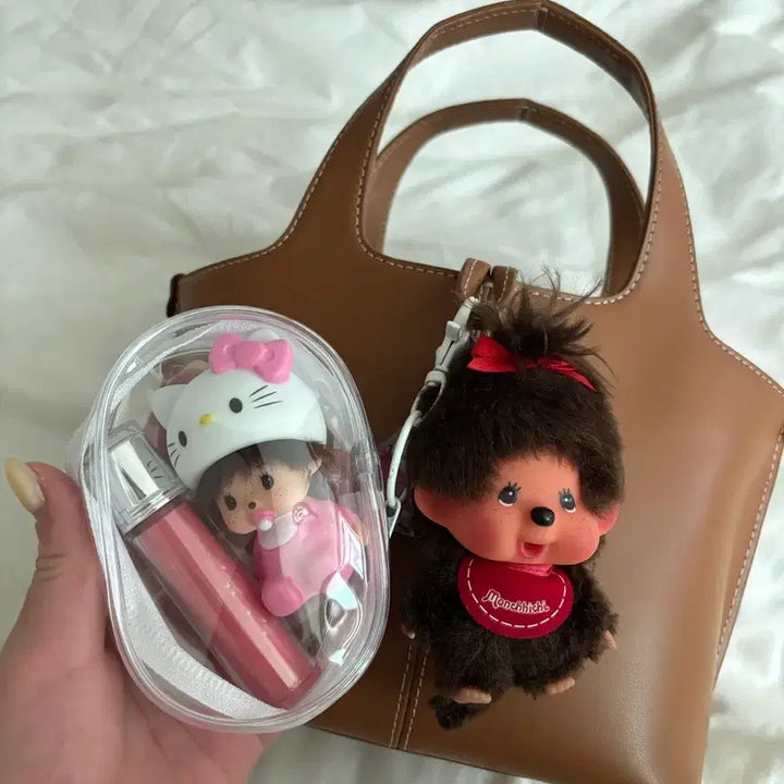 [BUNJANG] Monchhichi Kitty Keyring / *최저가(새상품)몬치치키티 키링