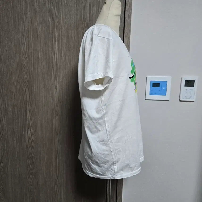 [BUNJANG] Polo Ralph Lauren White Printed Short Sleeve T-shirt / 폴로 랄프로렌 정품  화이트 프린팅 반팔 티셔츠 m