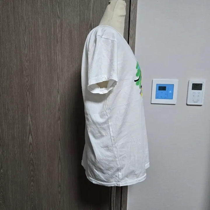 [BUNJANG] Polo Ralph Lauren White Printed Short Sleeve T-shirt / 폴로 랄프로렌 정품  화이트 프린팅 반팔 티셔츠 m