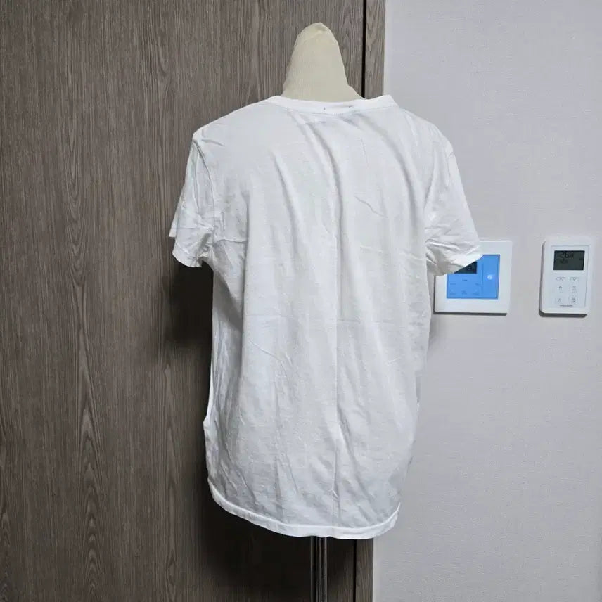 [BUNJANG] Polo Ralph Lauren White Printed Short Sleeve T-shirt / 폴로 랄프로렌 정품  화이트 프린팅 반팔 티셔츠 m