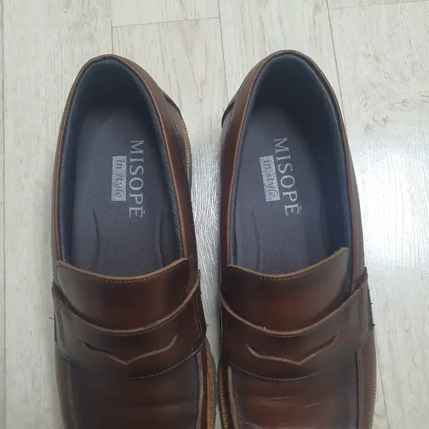 [BUNJANG] Miso Pe Genuine Casual Leather Shoes / 275 미소페 정품 캐주얼화 단화 신발 가죽 275사이즈 완전깨끗해요