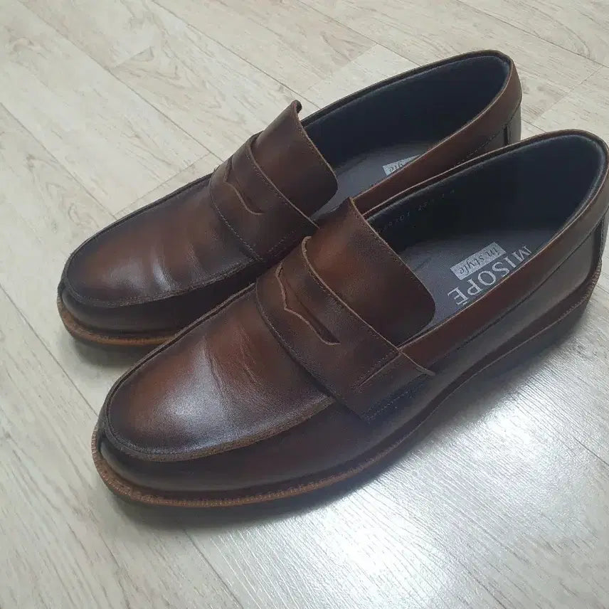 [BUNJANG] Miso Pe Genuine Casual Leather Shoes / 275 미소페 정품 캐주얼화 단화 신발 가죽 275사이즈 완전깨끗해요
