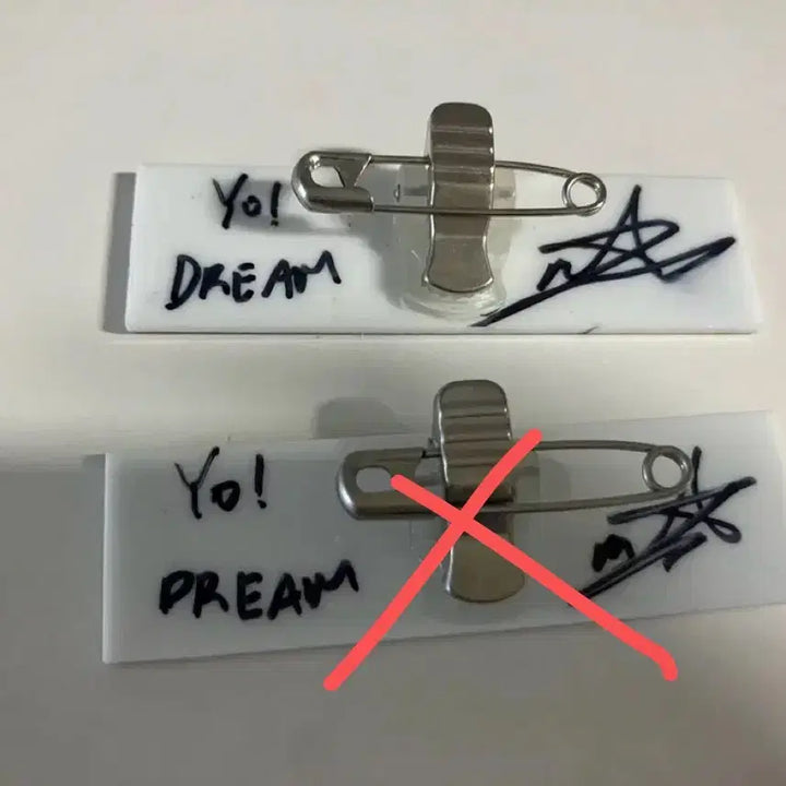 [BUNJANG] NCT Mark Dream Show Name Tag / 마크 드림쇼 명찰