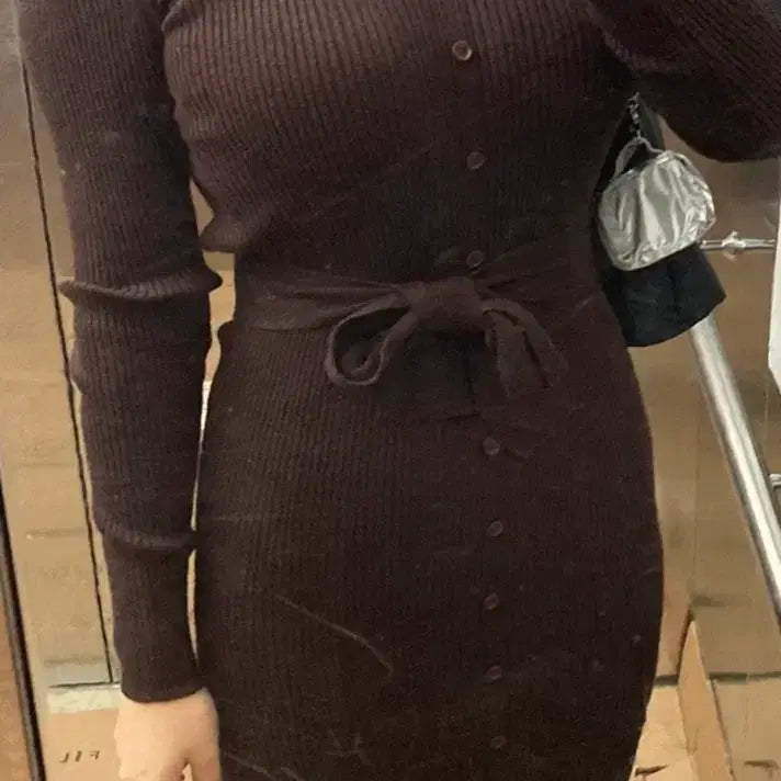 [BUNJANG] Renne Knit Dress / 렌느 니트 원피스 44-55사이즈